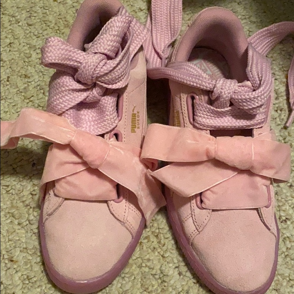 Puma suede sneakers